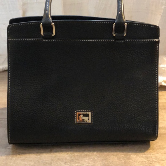 Dooney & Bourke Black Hand Bag - Picture 1 of 8